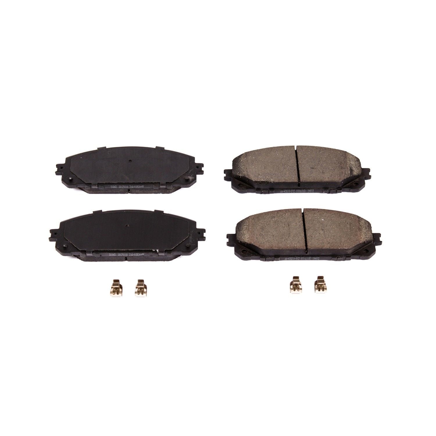 Power Stop 14-20 Jeep Cherokee Front Z16 Evolution Ceramic Brake Pads 16-1843