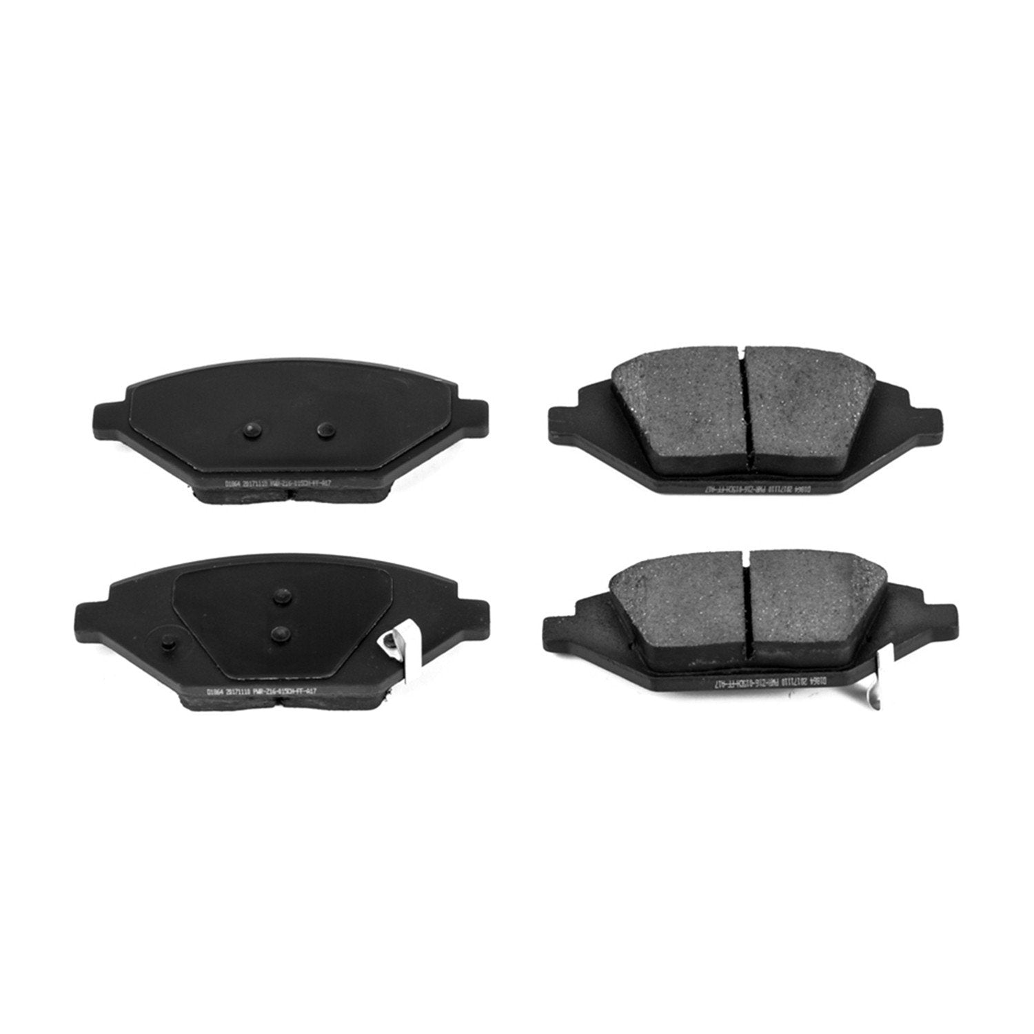 Power Stop 16-19 Chevrolet Spark Front Z16 Evolution Ceramic Brake Pads 16-1864