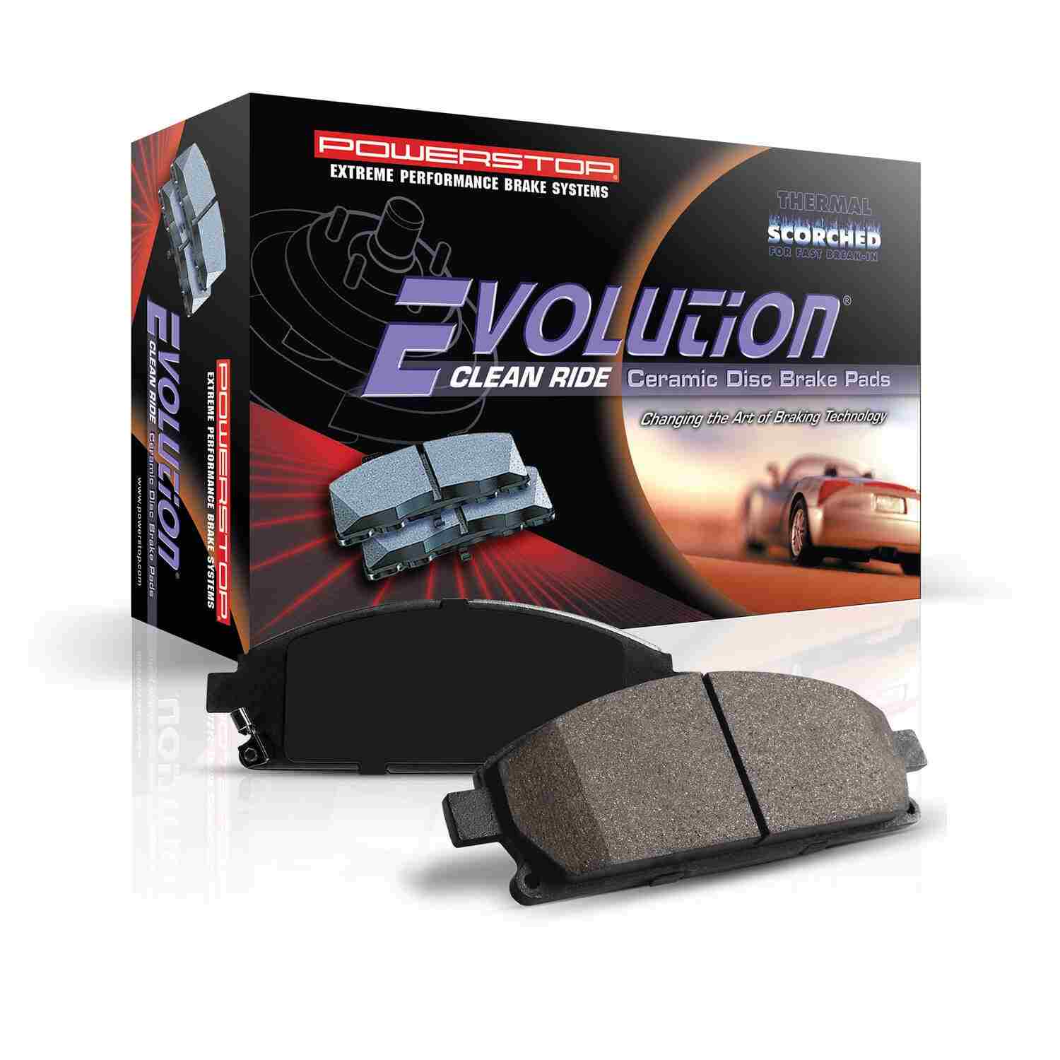 Power Stop 17-19 Genesis G90 Rear Z16 Evolution Ceramic Brake Pads 16-1976