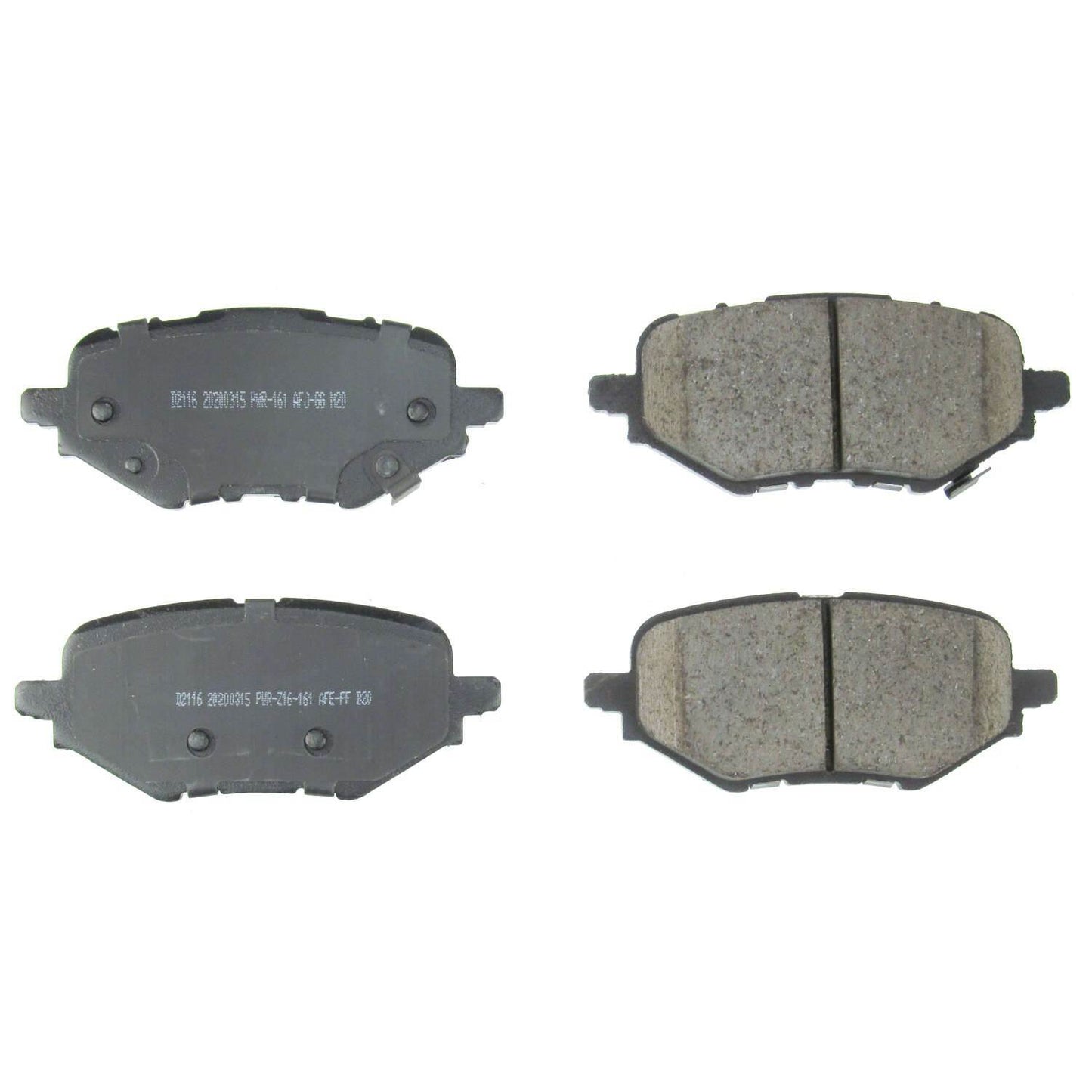 Power Stop 18-19 Honda Clarity Rear Z16 Evolution Ceramic Brake Pads 16-2116