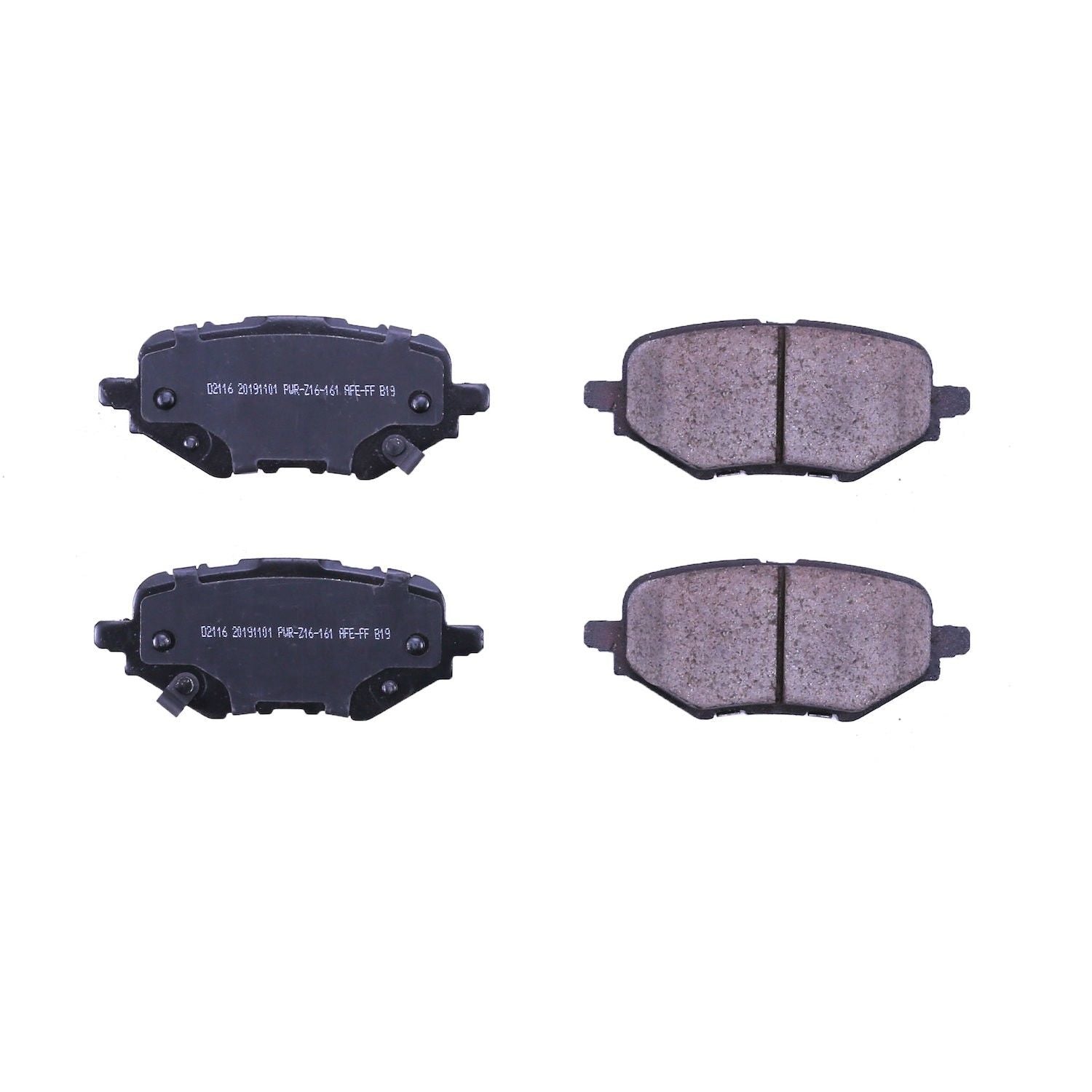 Power Stop 18-19 Honda Clarity Rear Z16 Evolution Ceramic Brake Pads 16-2116