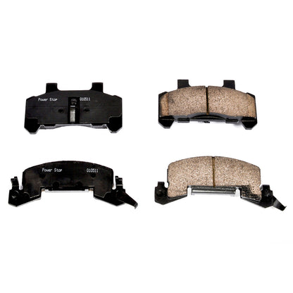 Power Stop 82-89 Buick Skyhawk Front Z16 Evolution Ceramic Brake Pads 16-289