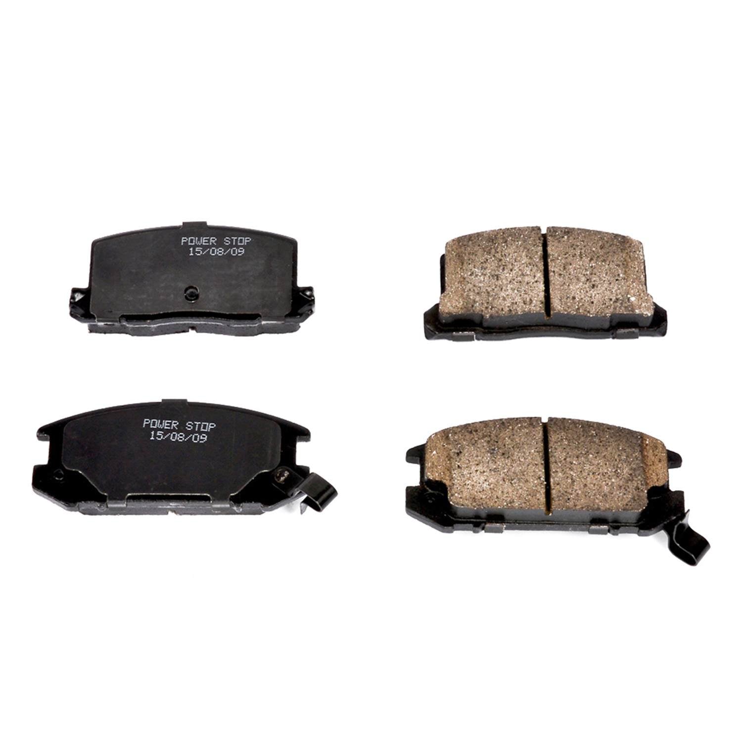 Power Stop 85-89 Toyota MR2 Rear Z16 Evolution Ceramic Brake Pads 16-309