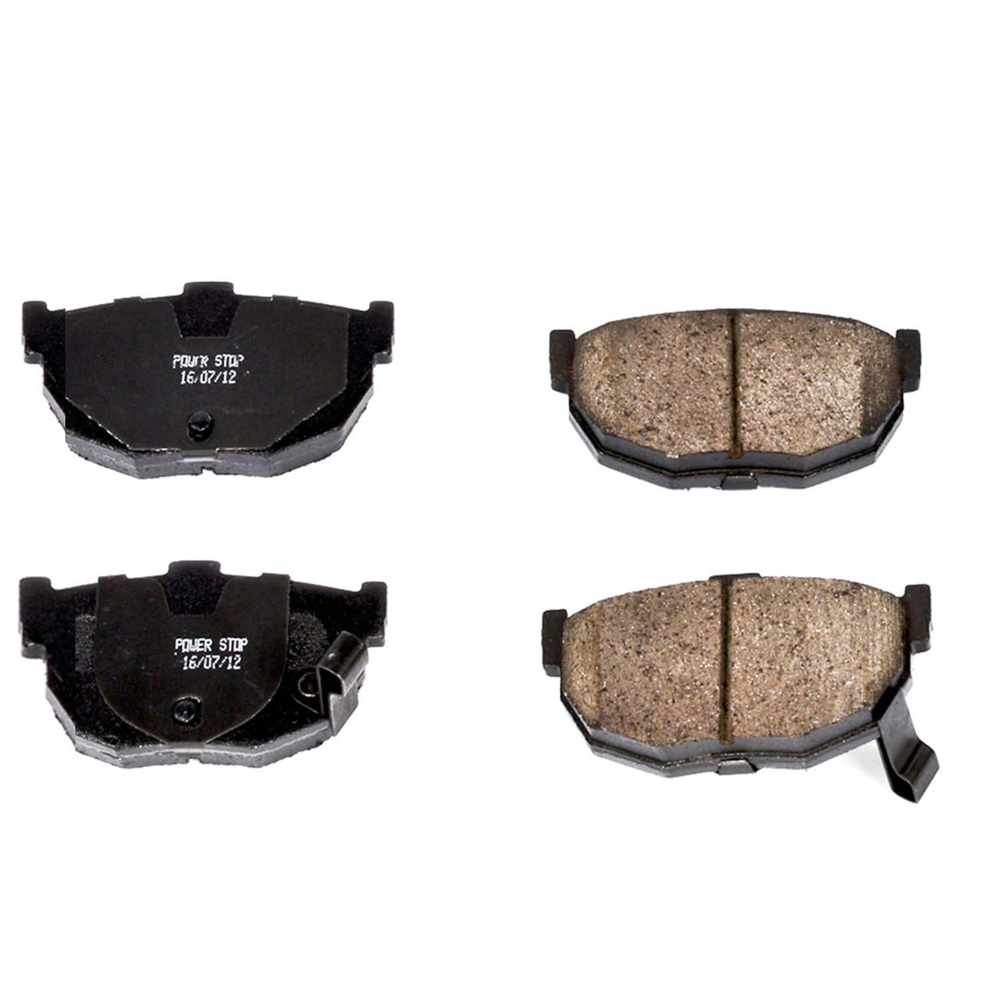 Power Stop 94-06 Hyundai Elantra Rear Z16 Evolution Ceramic Brake Pads 16-323