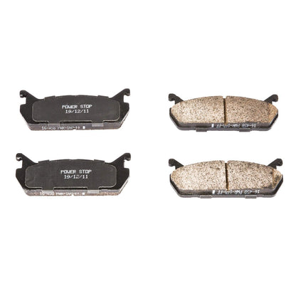 Power Stop 91-96 Ford Escort Rear Z16 Evolution Ceramic Brake Pads 16-458