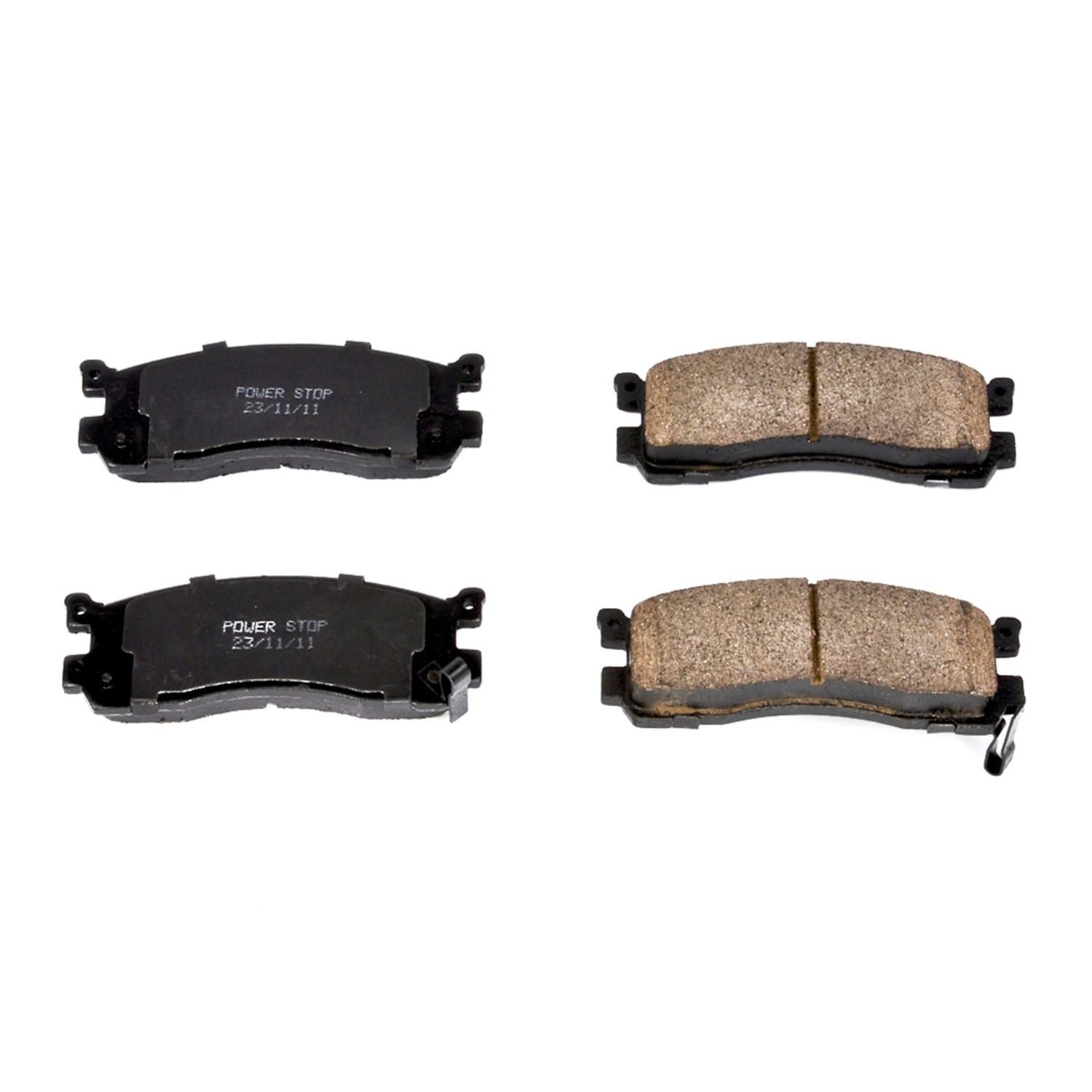 Power Stop 92-95 Mazda 929 Rear Z16 Evolution Ceramic Brake Pads 16-553