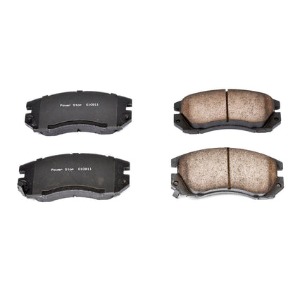 Power Stop 91-94 Subaru Legacy Front Z16 Evolution Ceramic Brake Pads 16-563
