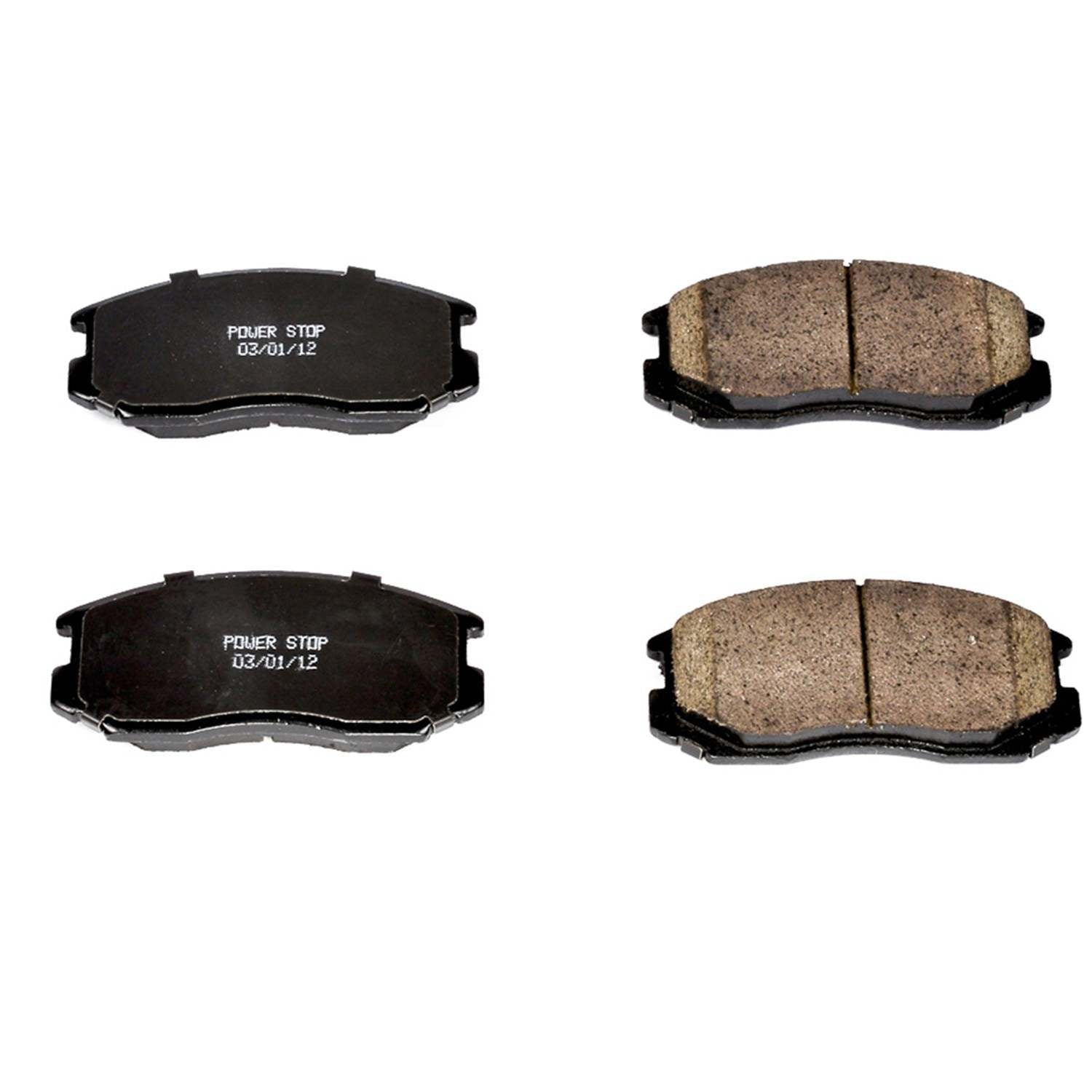 Power Stop 91-96 Eagle Summit Front Z16 Evolution Ceramic Brake Pads 16-602