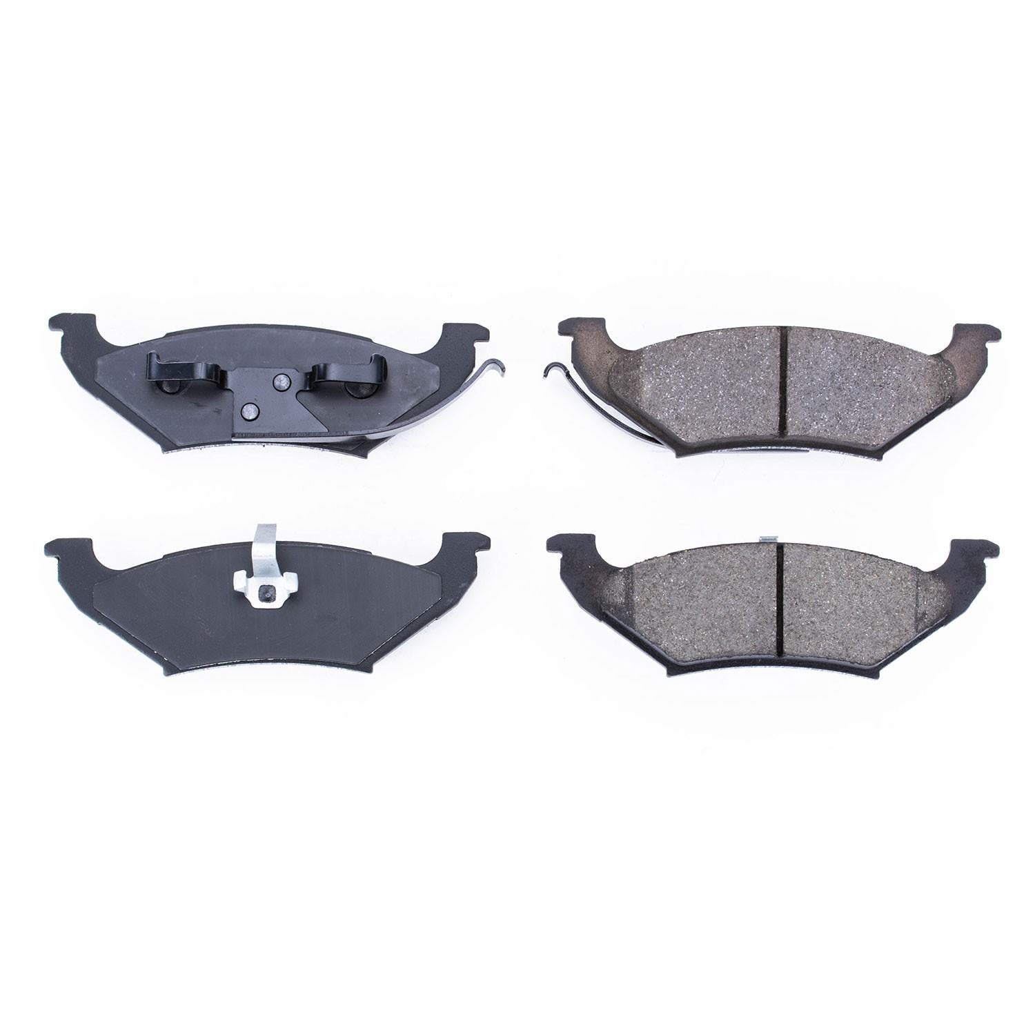 Power Stop 97-00 Chrysler Town & Country Rear Z16 Evolution Ceramic Brake Pads 16-715