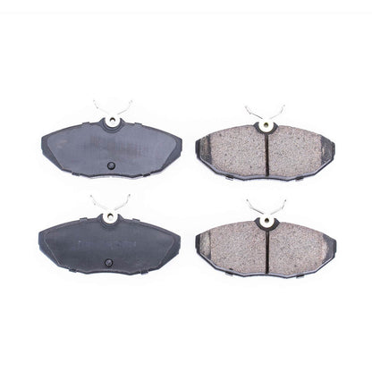 Power Stop 2005 Jaguar Vanden Plas Rear Z16 Evolution Ceramic Brake Pads 16-806