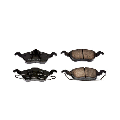 Power Stop 00-04 Ford Focus Front Z16 Evolution Ceramic Brake Pads 16-816