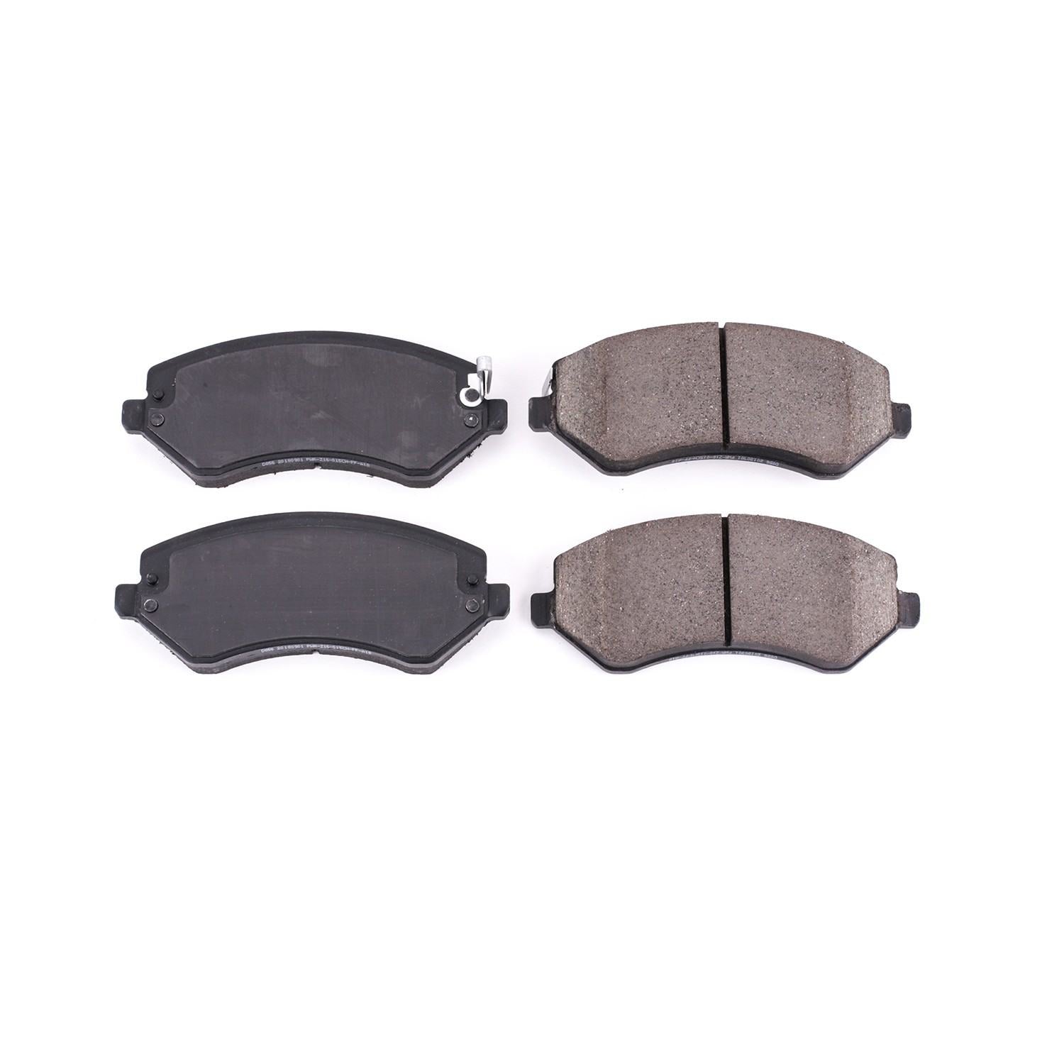 Power Stop 04-07 Chrysler Town & Country Front Z16 Evolution Ceramic Brake Pads 16-856