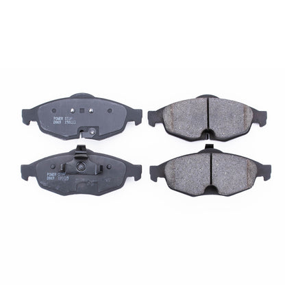 Power Stop 01-06 Chrysler Sebring Front Z16 Evolution Ceramic Brake Pads 16-869