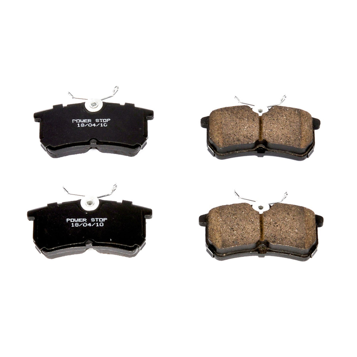 Power Stop 14-19 Ford Fiesta Rear Z16 Evolution Ceramic Brake Pads 16-886