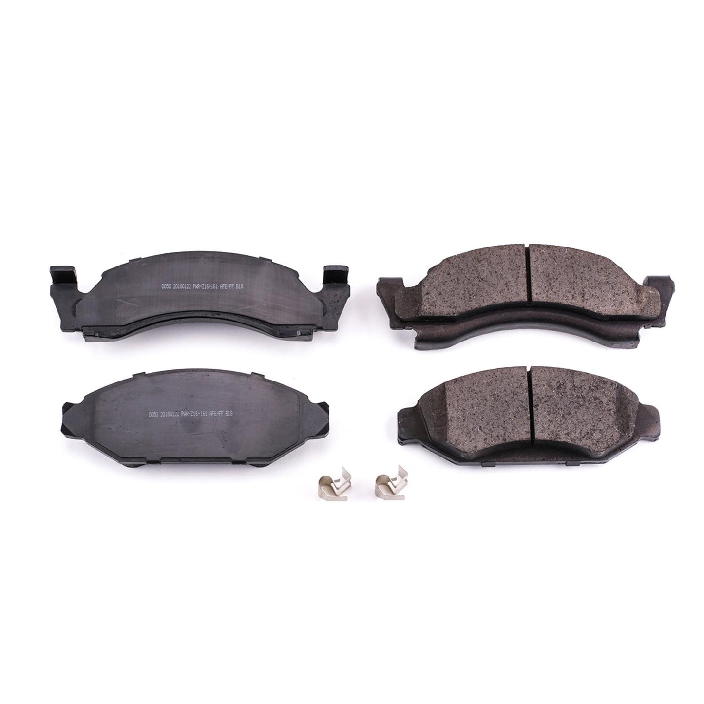 Power Stop 76-86 Ford Bronco Front Z17 Evolution Ceramic Brake Pads w/Hardware 17-050