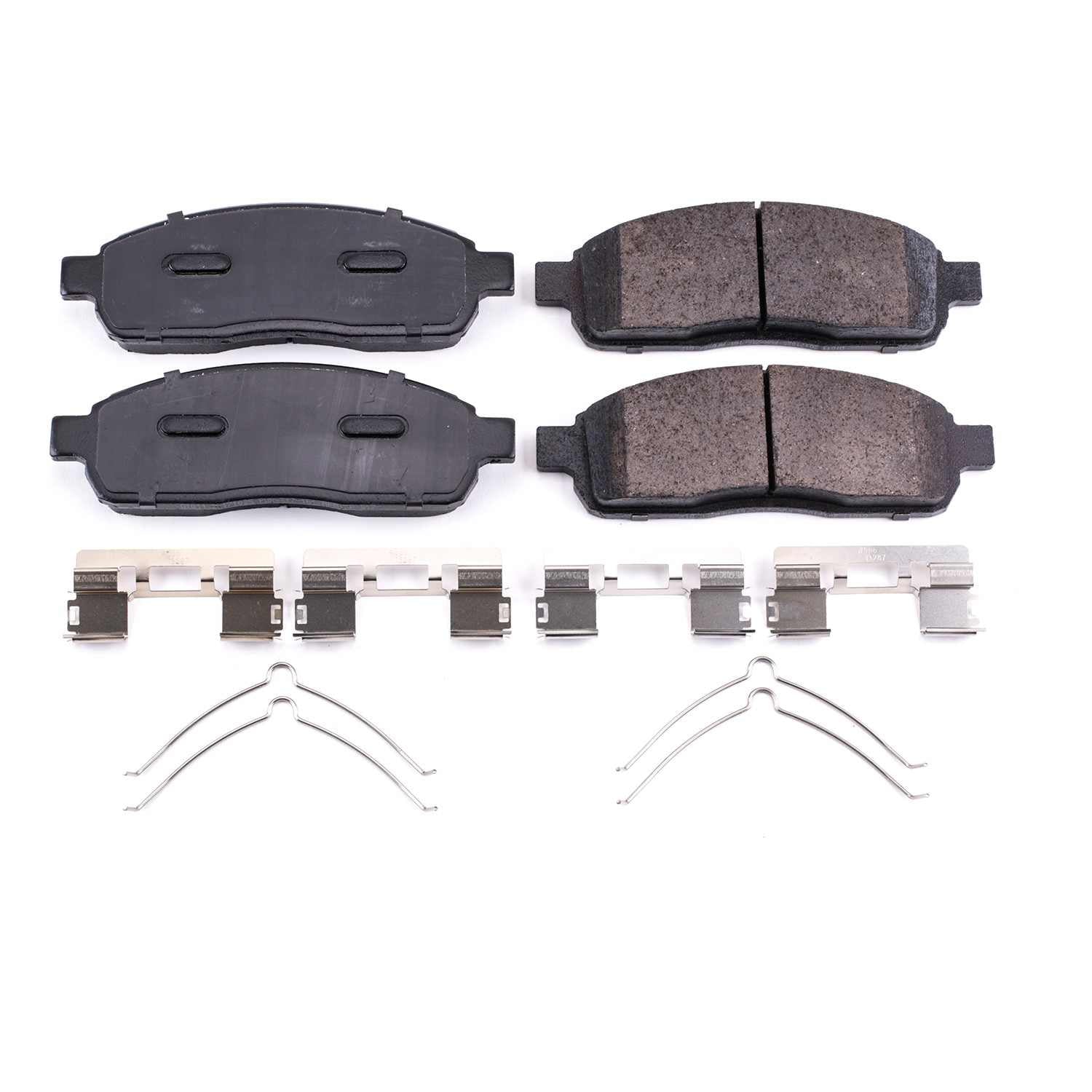Power Stop 04-08 Ford F-150 Front Z17 Evolution Ceramic Brake Pads w/Hardware 17-1011