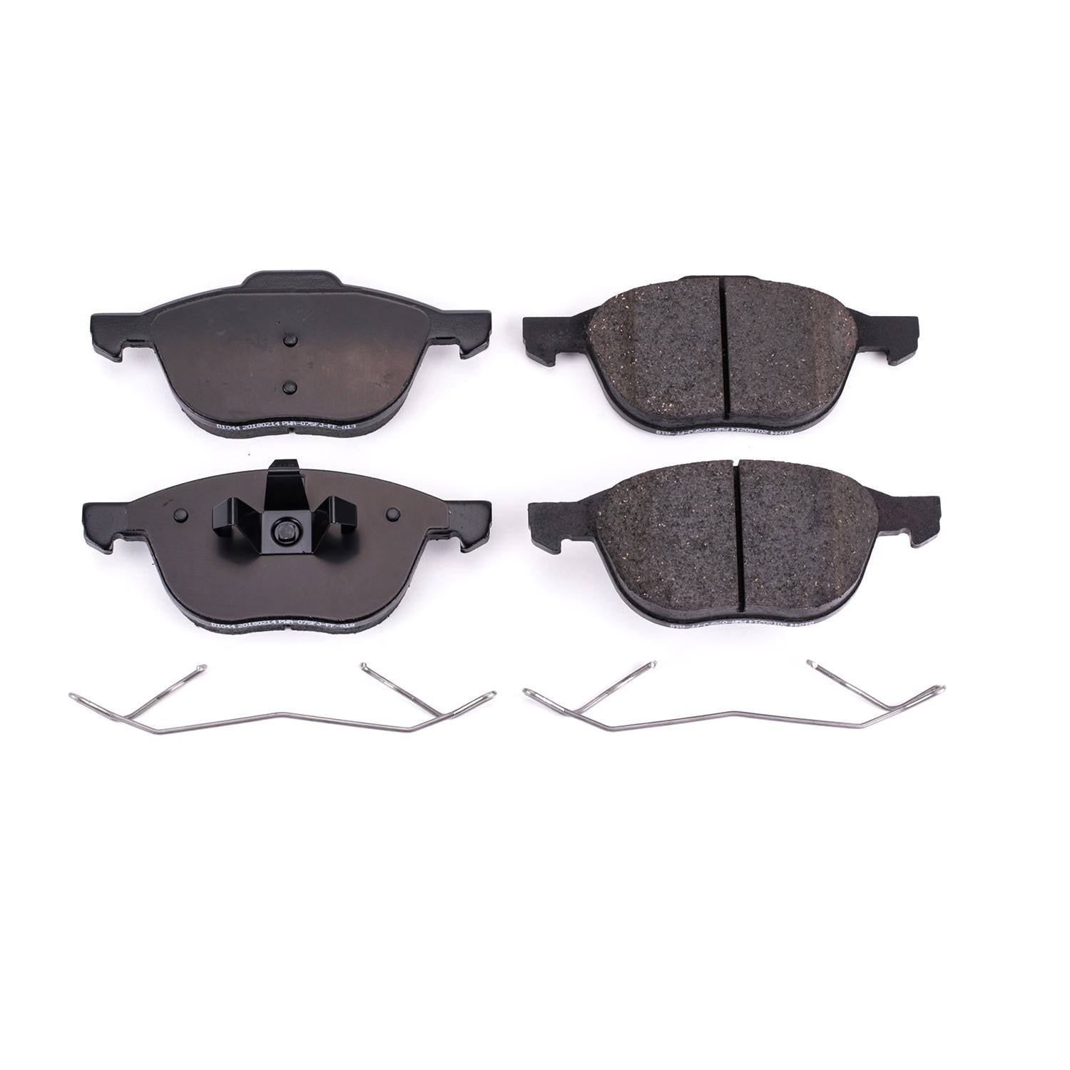 Power Stop 13-18 Ford C-Max Front Z17 Evolution Ceramic Brake Pads w/Hardware 17-1044