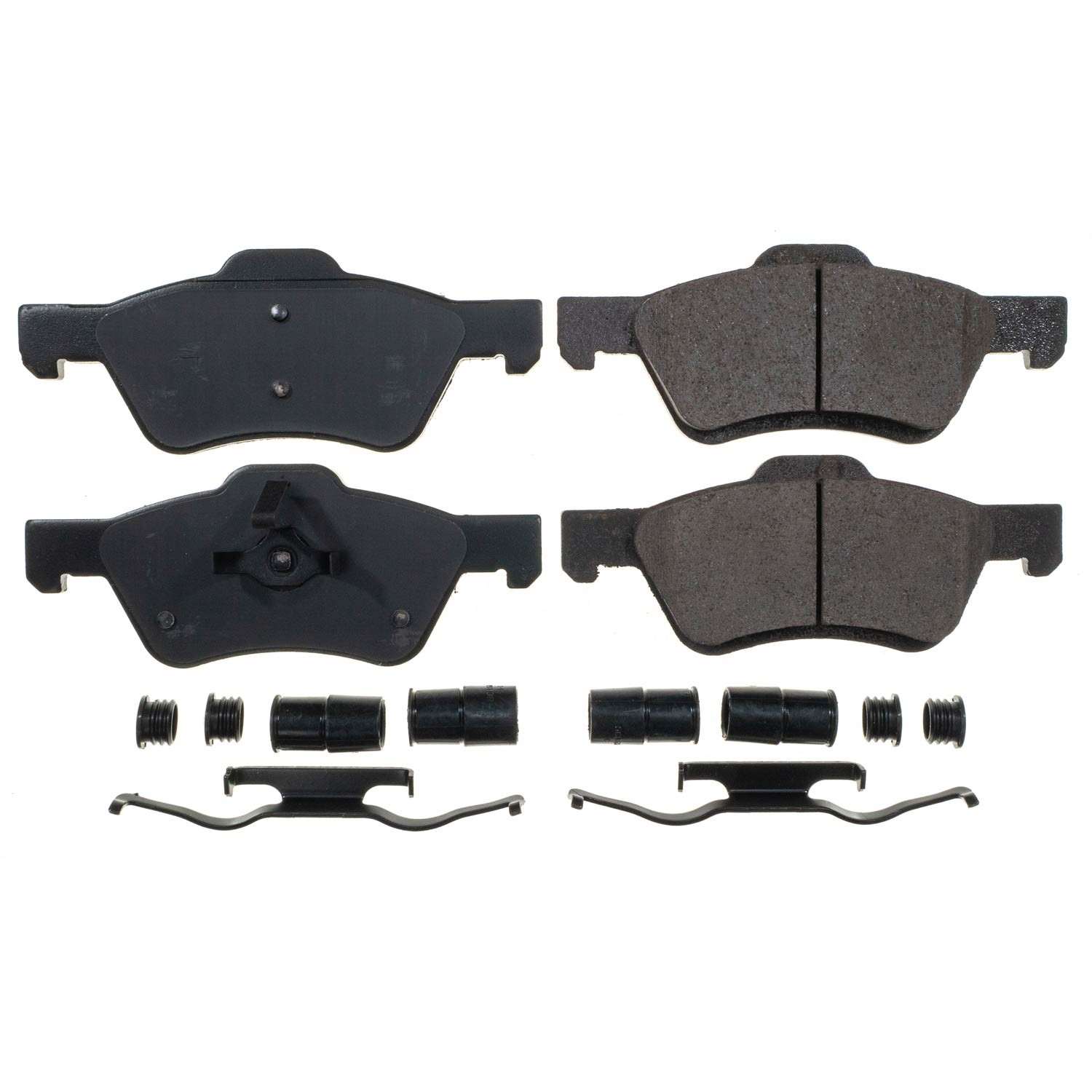 Power Stop 10-12 Ford Escape Front Z17 Evolution Ceramic Brake Pads w/Hardware 17-1047B