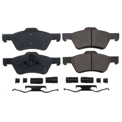 Power Stop 10-12 Ford Escape Front Z17 Evolution Ceramic Brake Pads w/Hardware 17-1047B