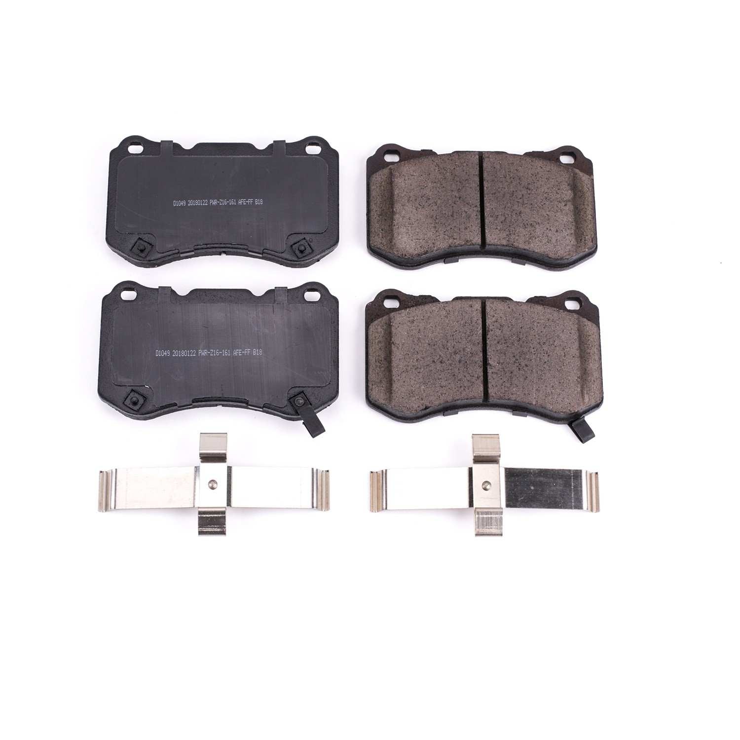 Power Stop 04-08 Acura TL Front Z17 Evolution Ceramic Brake Pads w/Hardware 17-1049