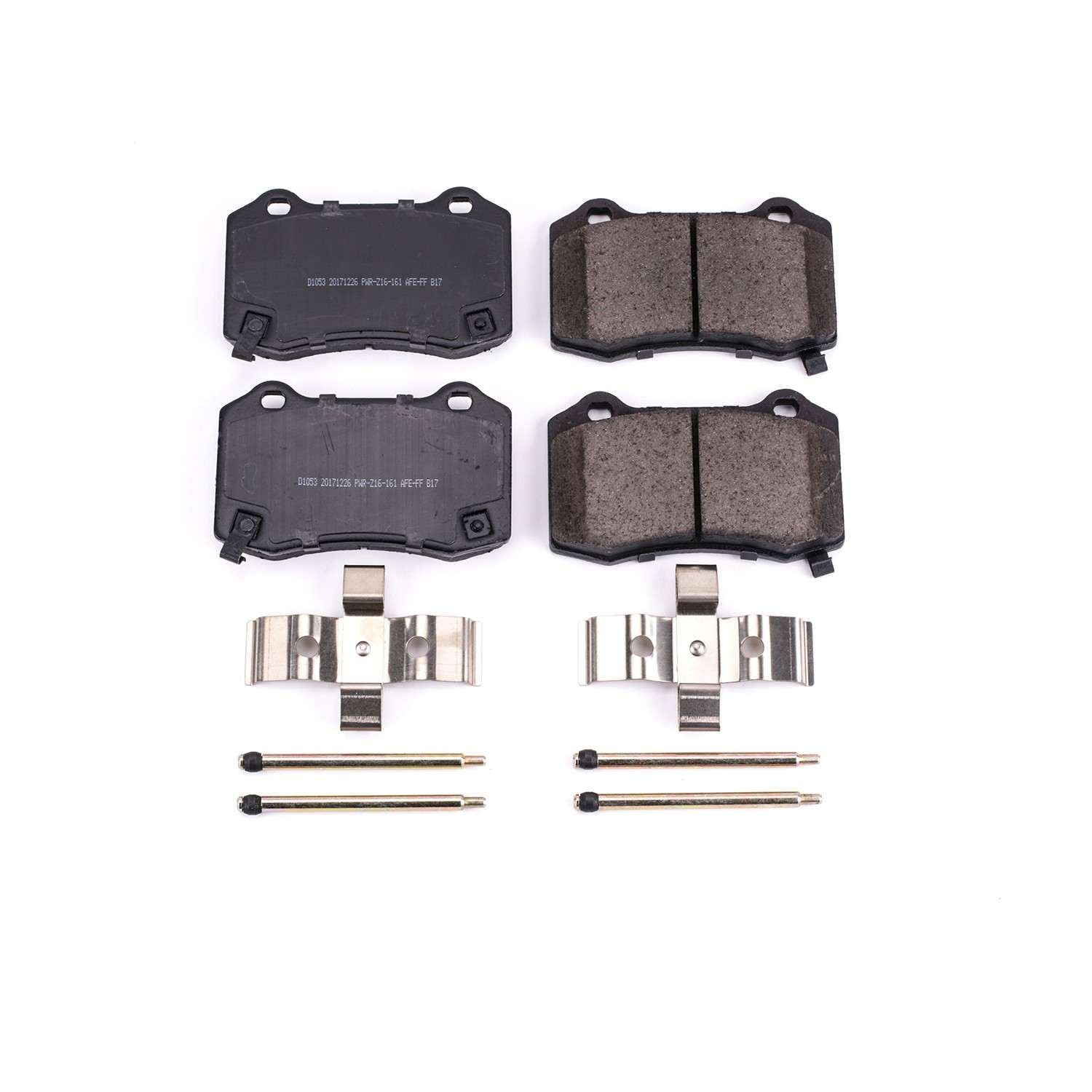 Power Stop 04-07 Cadillac CTS Rear Z17 Evolution Ceramic Brake Pads w/Hardware 17-1053