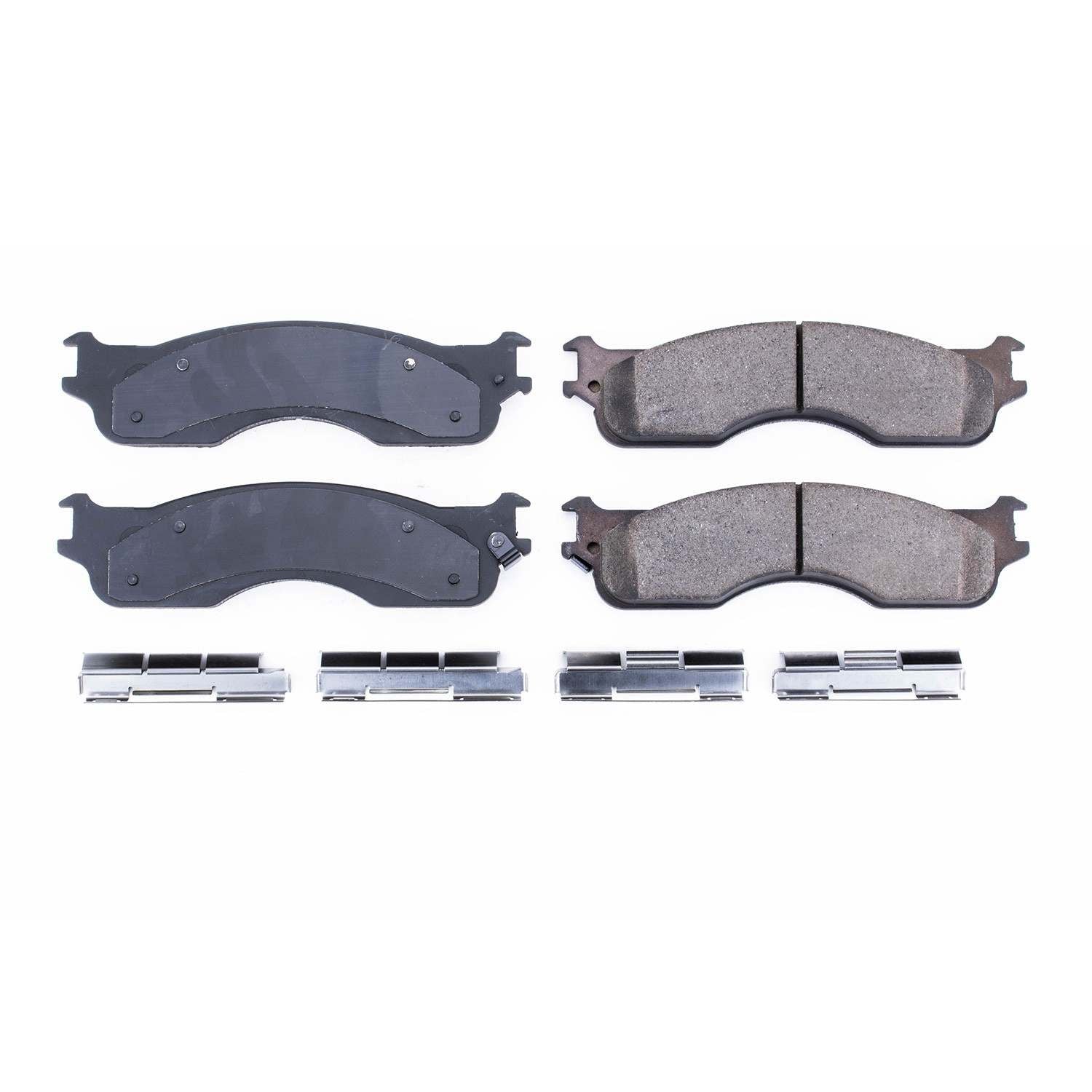 Power Stop 2004 Dodge Ram 1500 Front Z17 Evolution Ceramic Brake Pads w/Hardware 17-1054