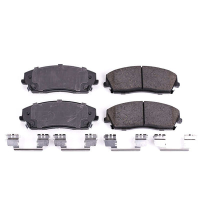 Power Stop 05-19 Chrysler 300 Front Z17 Evolution Ceramic Brake Pads w/Hardware 17-1056