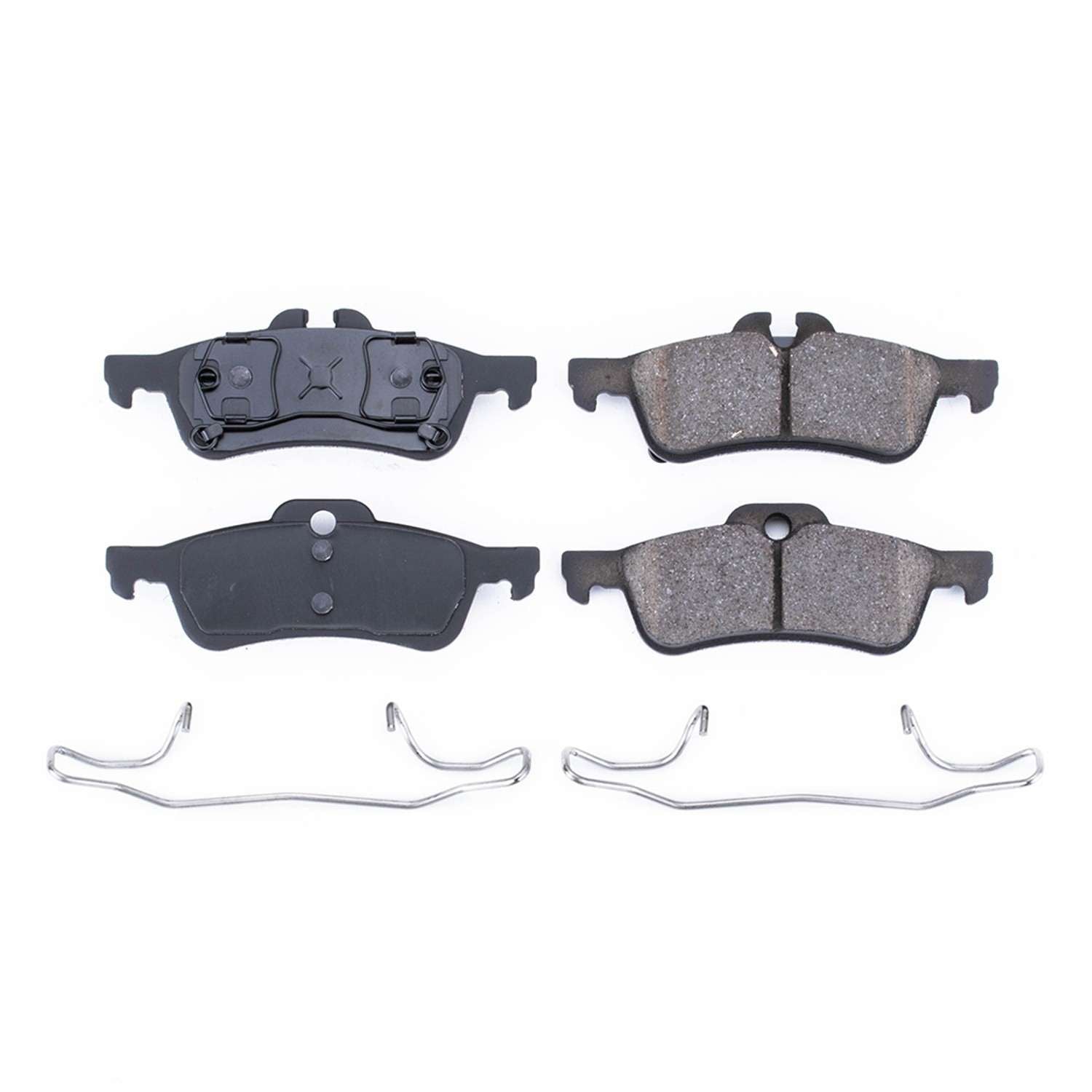 Power Stop 04-08 Mini Cooper Rear Z17 Evolution Ceramic Brake Pads w/Hardware 17-1060