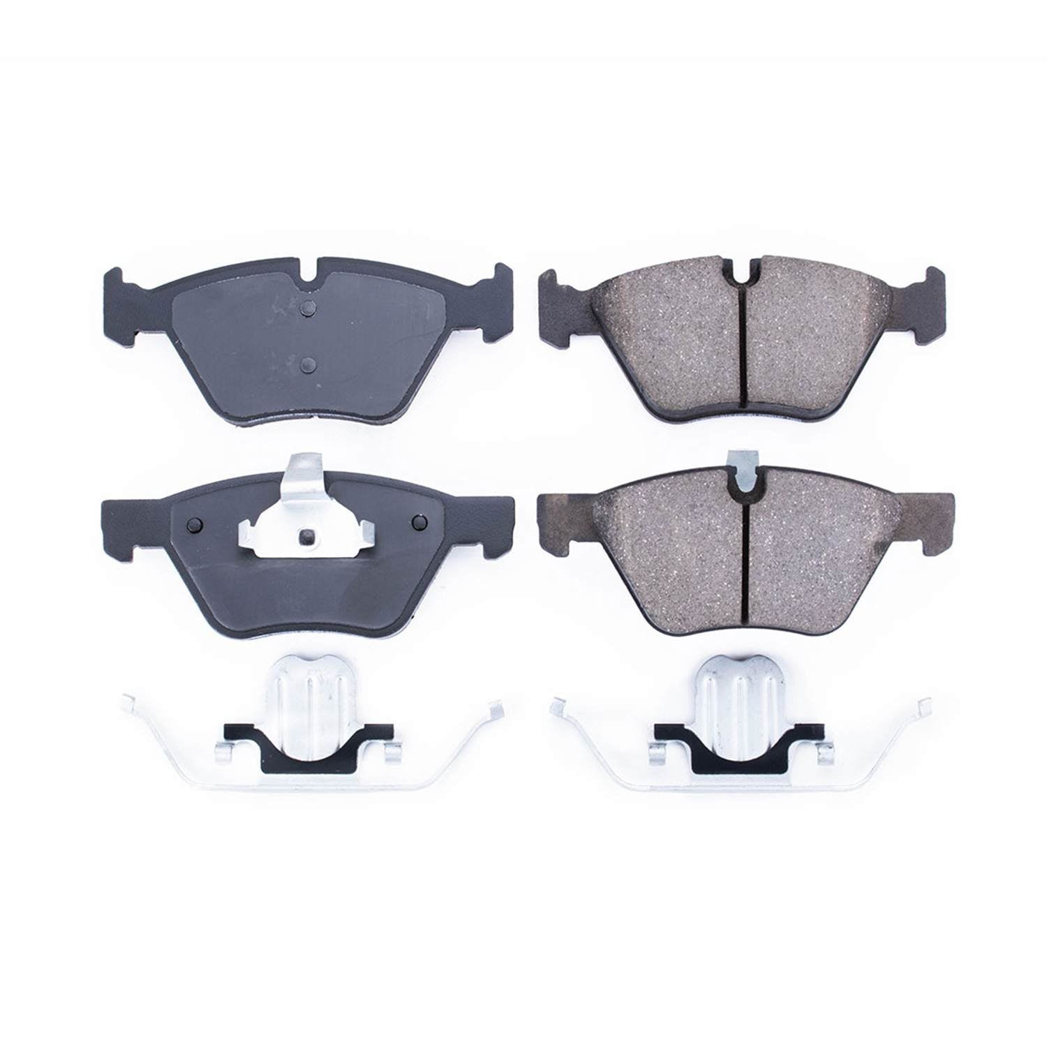 Power Stop 08-13 BMW 128i Front Z17 Evolution Ceramic Brake Pads w/Hardware 17-1061A