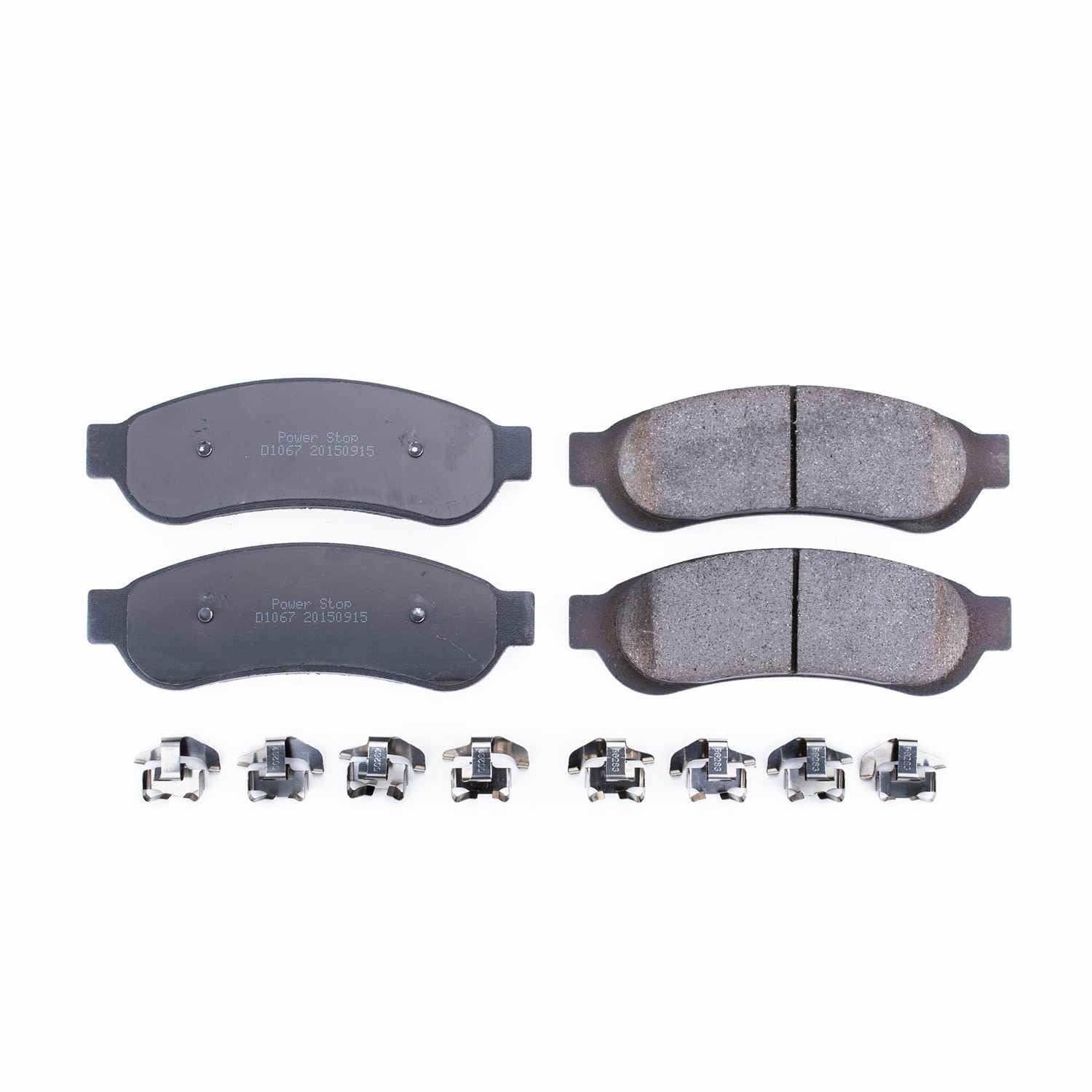 Power Stop 07-10 Ford F-250 Super Duty Rear Z17 Evolution Ceramic Brake Pads w/Hardware 17-1067