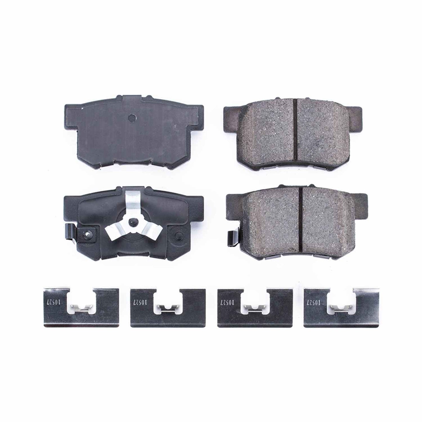 Power Stop 10-18 Acura RDX Rear Z17 Evolution Ceramic Brake Pads w/Hardware 17-1086