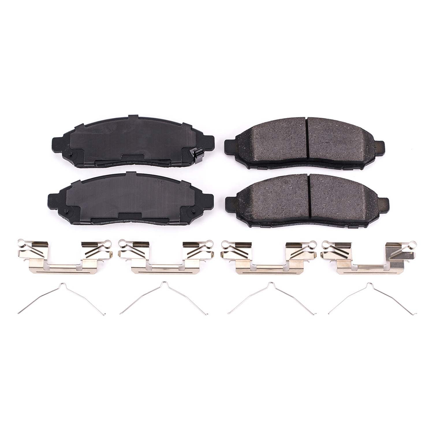 Power Stop 16-18 Chevrolet City Express Front Z17 Evolution Ceramic Brake Pads w/Hardware 17-1094