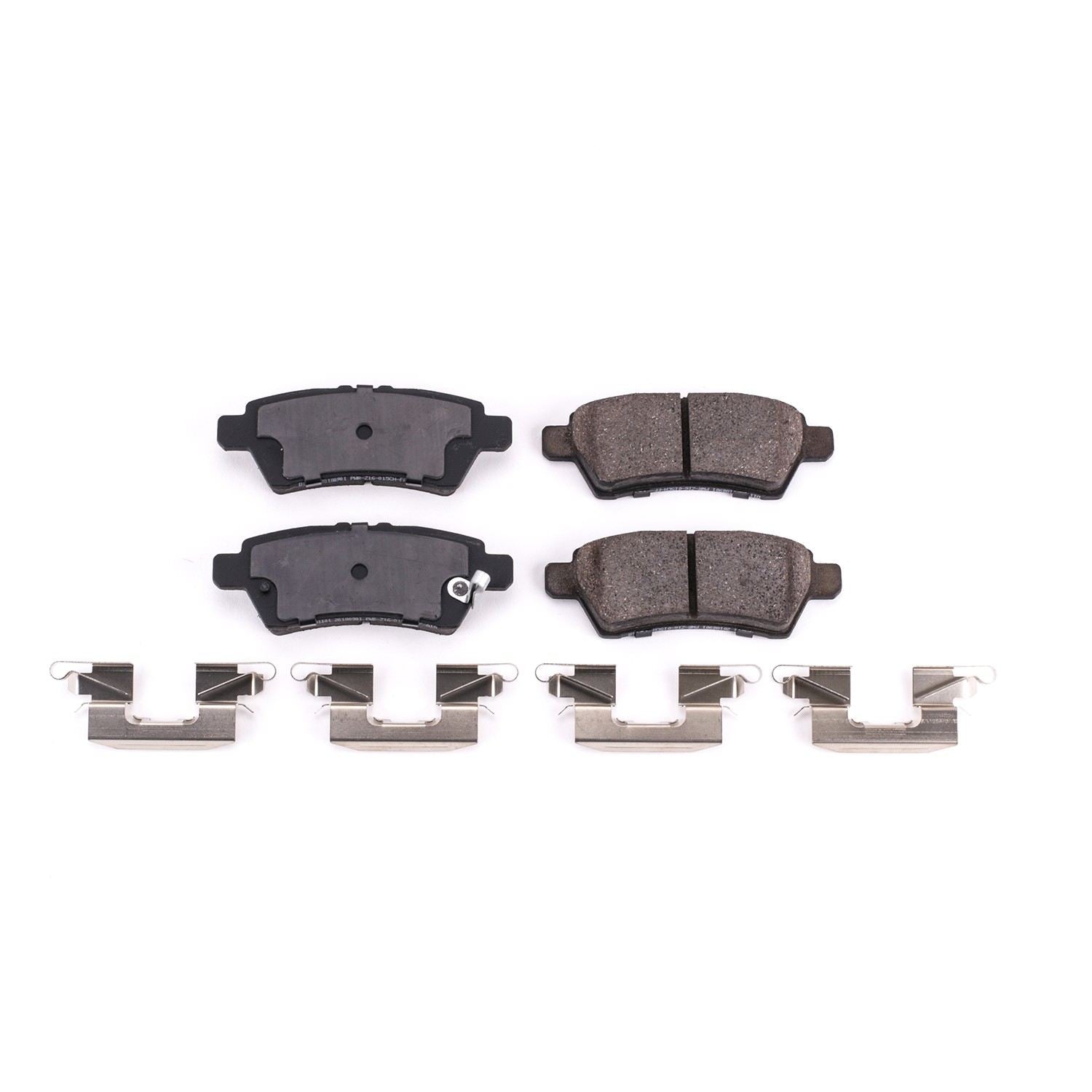 Power Stop 05-12 Nissan Pathfinder Rear Z17 Evolution Ceramic Brake Pads w/Hardware 17-1101