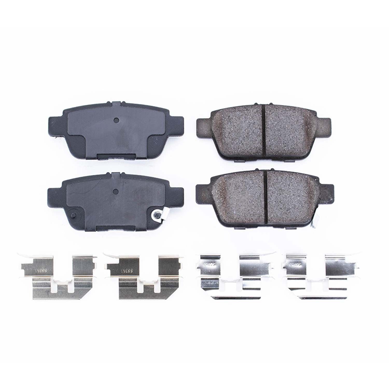 Power Stop 09-14 Acura TL Rear Z17 Evolution Ceramic Brake Pads w/Hardware 17-1103