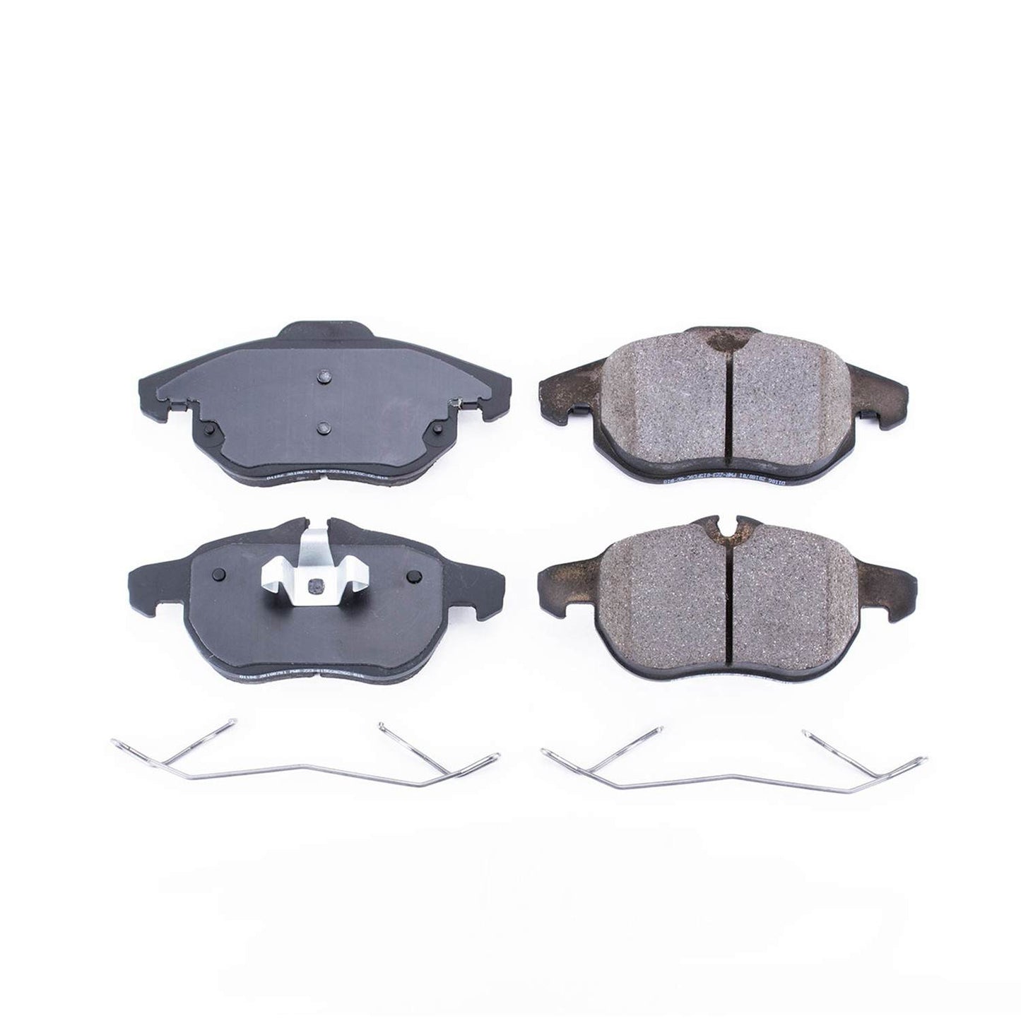 Power Stop 06-09 Saab 9-3 Front Z17 Evolution Ceramic Brake Pads w/Hardware 17-1106