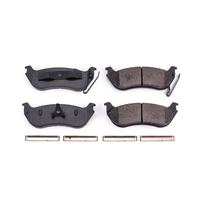 Power Stop 06-10 Ford Explorer Rear Z17 Evolution Ceramic Brake Pads w/Hardware 17-1109