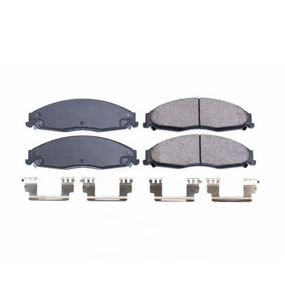 Power Stop 05-08 Pontiac Grand Prix Front Z17 Evolution Ceramic Brake Pads w/Hardware 17-1110