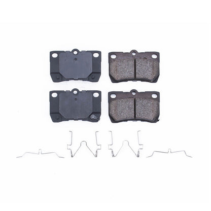 Power Stop 2006 Lexus GS300 Rear Z17 Evolution Ceramic Brake Pads w/Hardware 17-1113