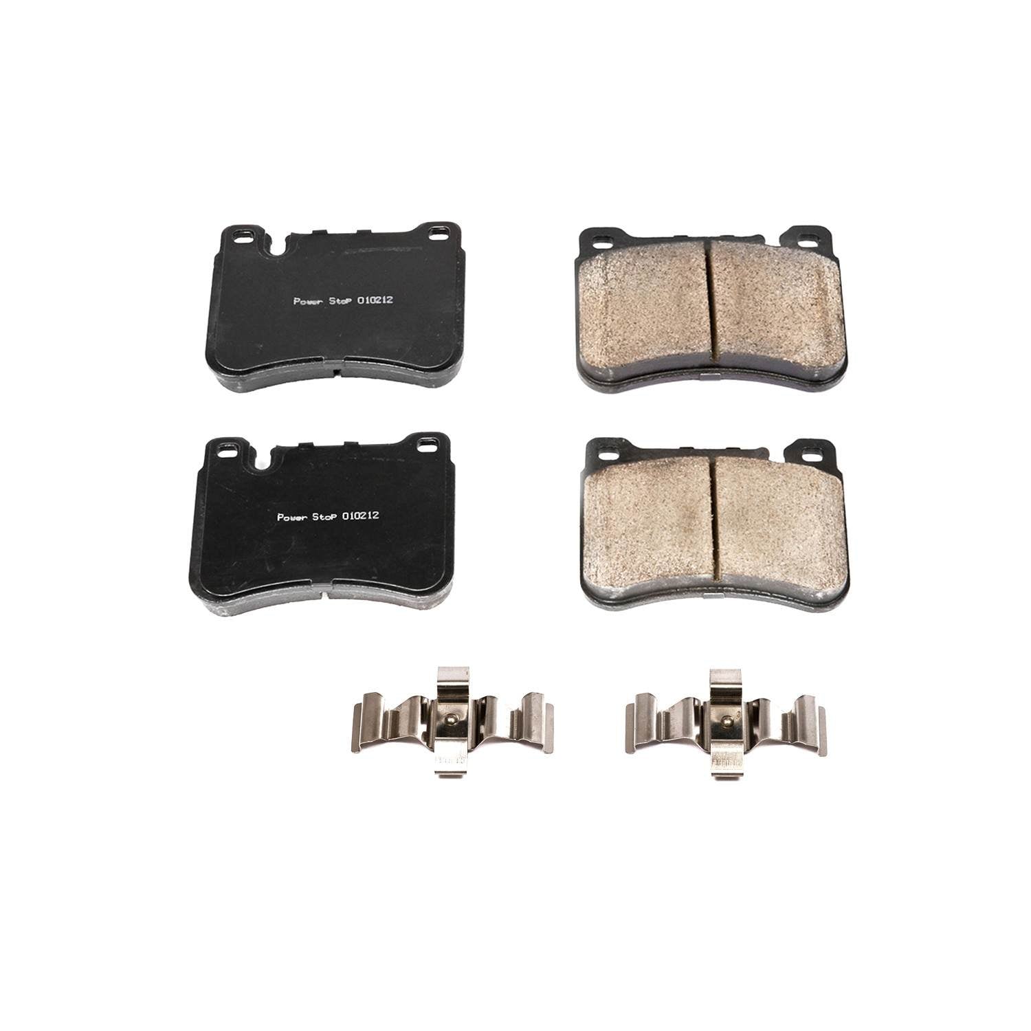 Power Stop 05-07 Mercedes-Benz C230 Front Z17 Evolution Ceramic Brake Pads w/Hardware 17-1121