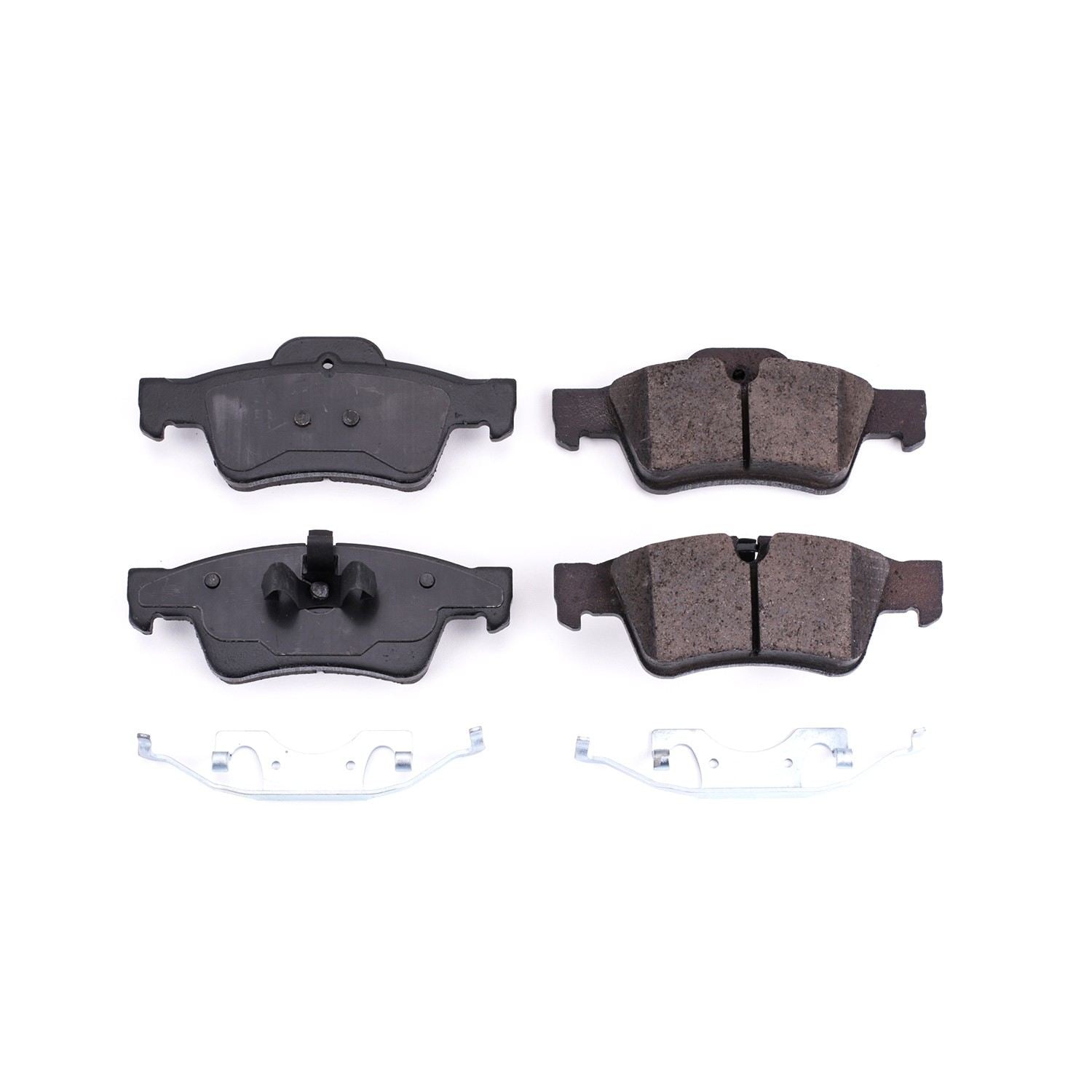 Power Stop 2011 Mercedes-Benz G55 AMG Rear Z17 Evolution Ceramic Brake Pads w/Hardware 17-1122