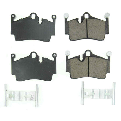 Power Stop 17-18 Porsche 718 Boxster Rear Z17 Evolution Ceramic Brake Pads w/Hardware 17-1134