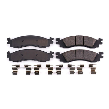 Power Stop 06-10 Ford Explorer Front Z17 Evolution Ceramic Brake Pads w/Hardware 17-1158