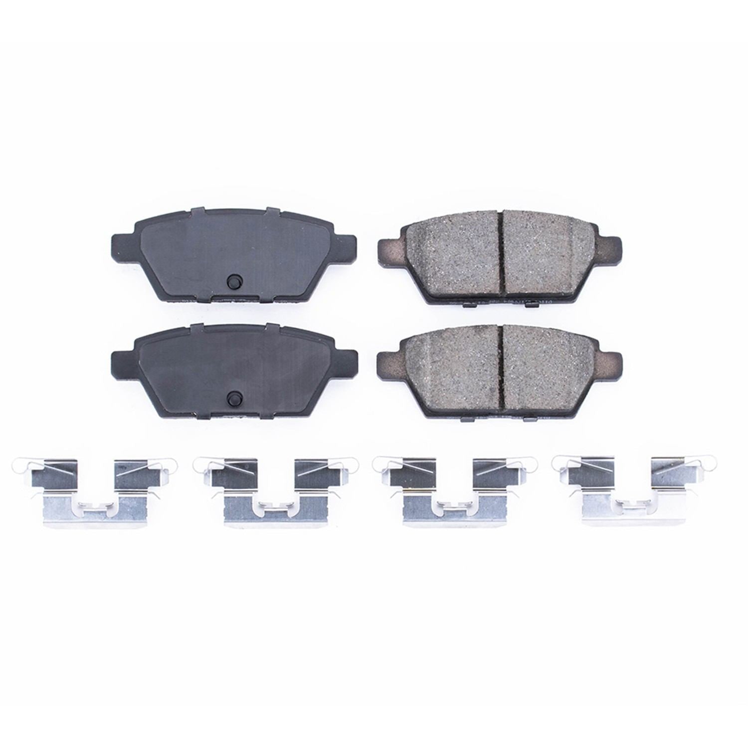 Power Stop 06-12 Ford Fusion Rear Z17 Evolution Ceramic Brake Pads w/Hardware 17-1161