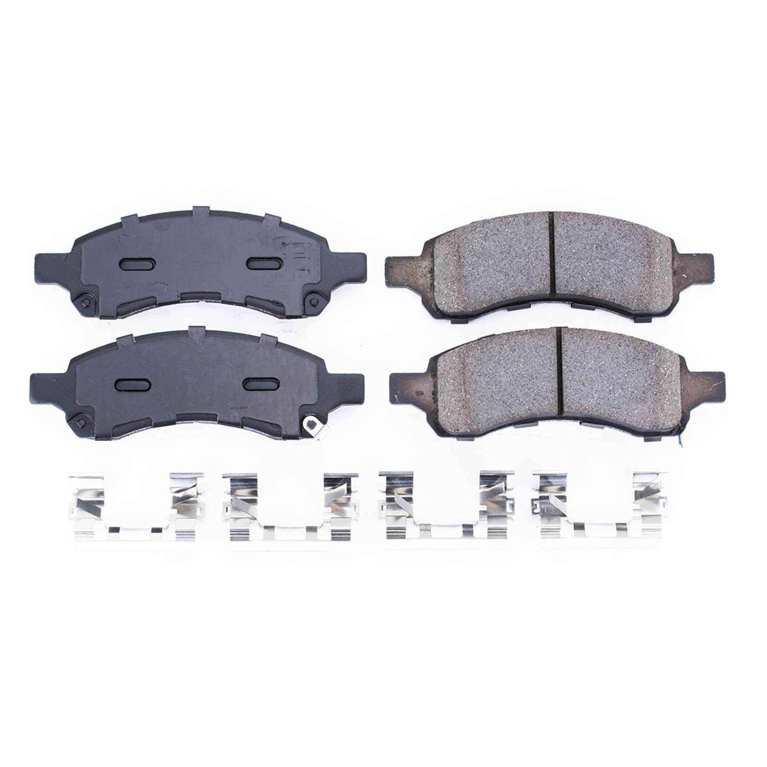 Power Stop 06-07 Buick Rainier Front Z17 Evolution Ceramic Brake Pads w/Hardware 17-1169