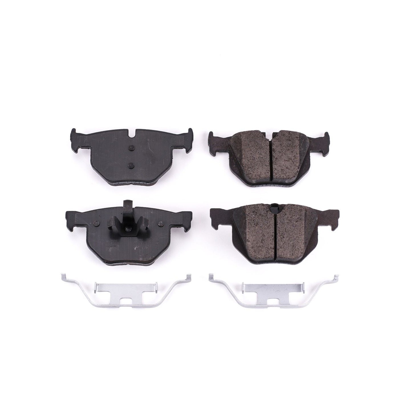Power Stop 2006 BMW 330Ci Rear Z17 Evolution Ceramic Brake Pads w/Hardware 17-1170
