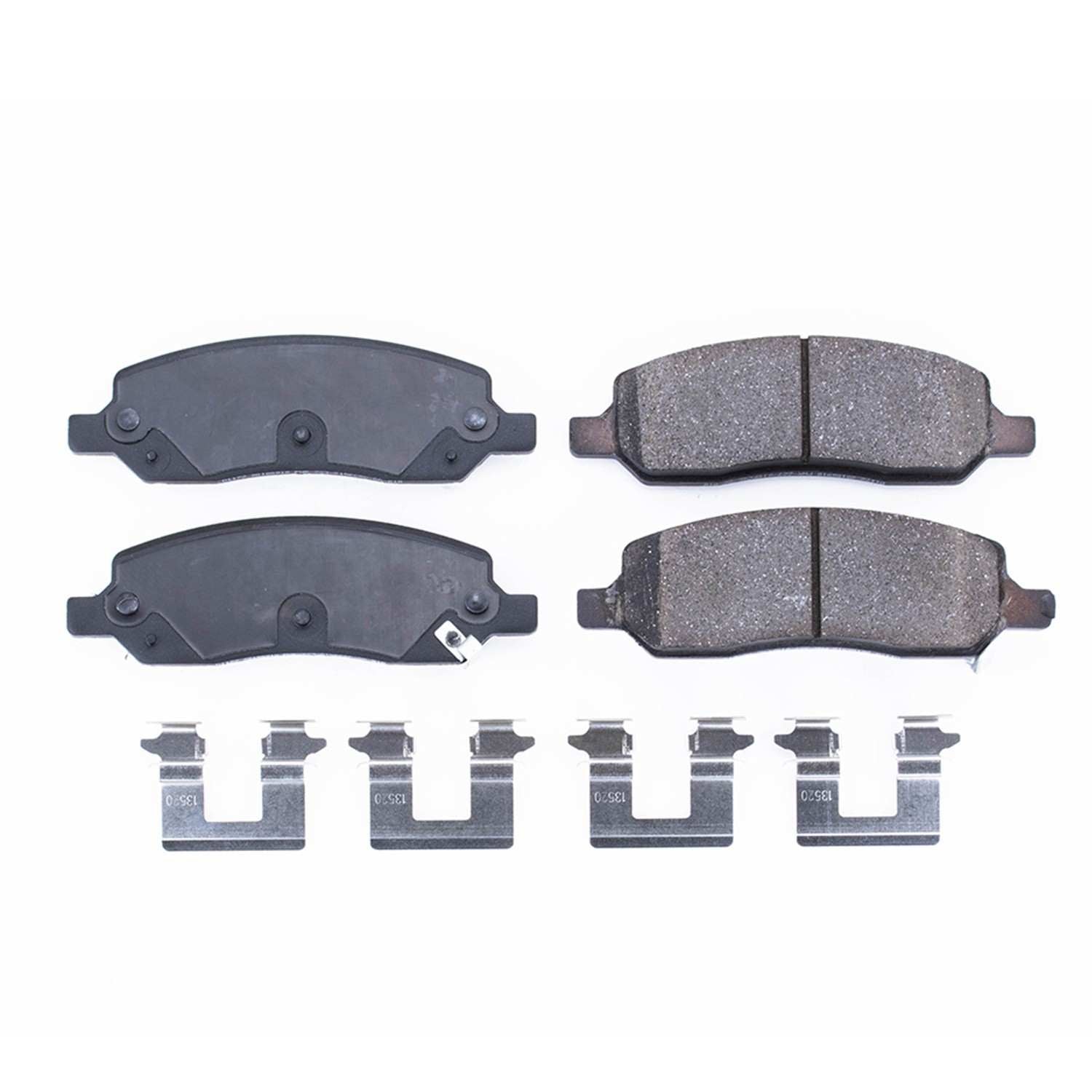 Power Stop 06-11 Buick Lucerne Rear Z17 Evolution Ceramic Brake Pads w/Hardware 17-1172