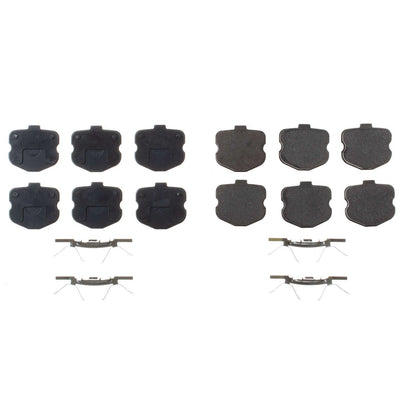 Power Stop 06-13 Chevrolet Corvette Front Z17 Evolution Ceramic Brake Pads w/Hardware 17-1185F