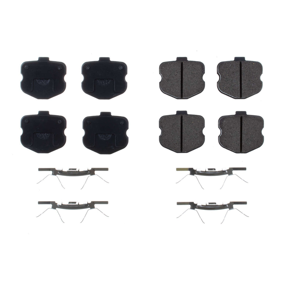 Power Stop 06-13 Chevrolet Corvette Rear Z17 Evolution Ceramic Brake Pads w/Hardware 17-1185R