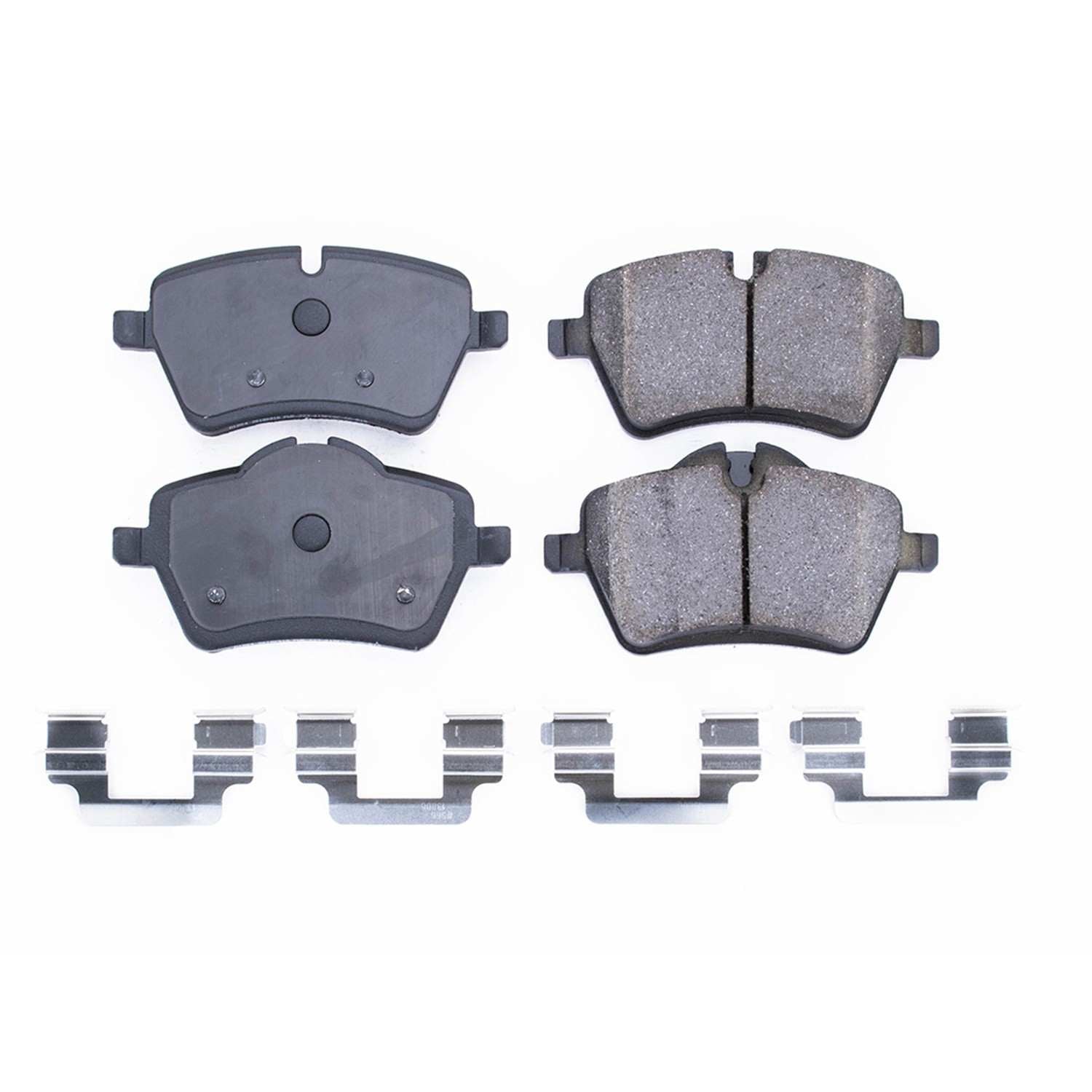Power Stop 06-15 Mini Cooper Front Z17 Evolution Ceramic Brake Pads w/Hardware 17-1204