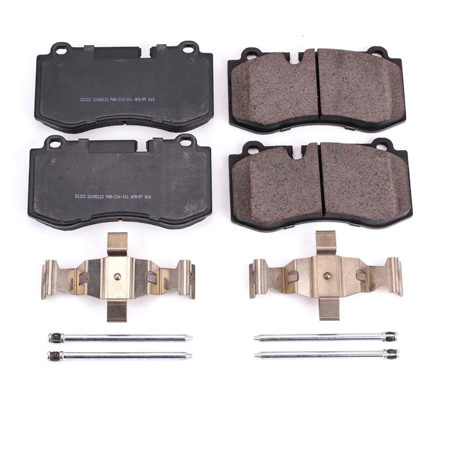 Power Stop 07-14 Mercedes-Benz CL550 Front Z17 Evolution Ceramic Brake Pads w/Hardware 17-1223